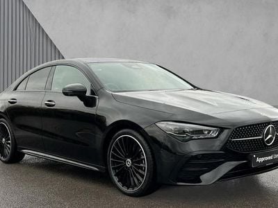 Cosmos black metallic Used 2024 Mercedes CLA220 AMG Line Premium Plus Sedan | £31,350 (Fair price)