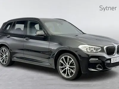 Used BMW X3 M Sport 187 HP (137 kW) 2019 Black SUV