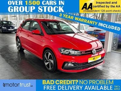 Used VW Polo GTI 200 HP (147 kW) 2020 Red Hatchback