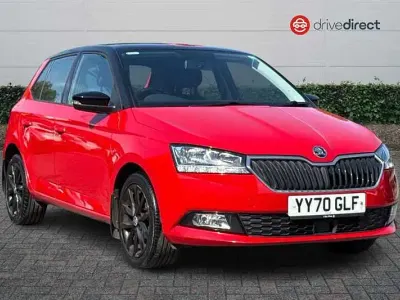 Used Skoda Fabia Colour Edition 2020 Red Hatchback