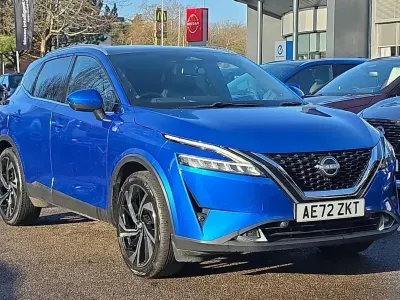 Used Nissan Qashqai Tekna+ 155 HP (114 kW) 2022 Blue SUV