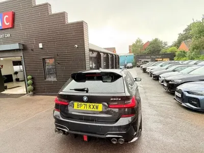 Used BMW 330e M Sport 288 HP (211 kW) 2022 Black Estate