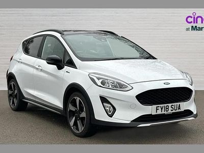 Used Ford Fiesta Active 125 HP (91 kW) 2018 White Hatchback