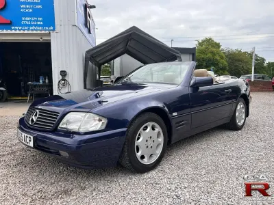 Used Mercedes SL320 Edition 231 HP (169 kW) 1996 Blue Cabriolet