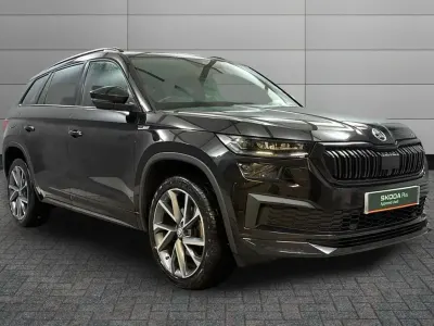 Used Skoda Kodiaq SportLine 150 HP (110 kW) 2024 Black magic pearl effect SUV