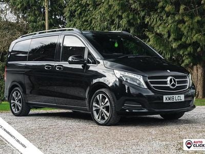 Used Mercedes V250 2018 Black MPV