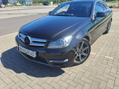 Begagnad Mercedes C250 Sport Edition 2015 Svart Sportkupé