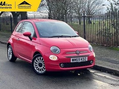 Pink Used 2020 Fiat 500 Lounge Hatchback | £6,495 (Good price)