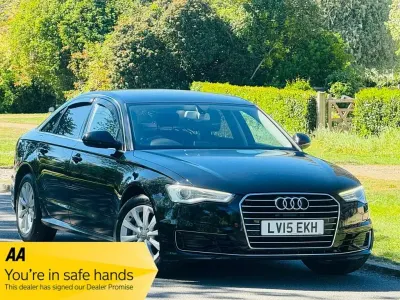 Usado Audi A6 Design 190 HP (139 kW) 2015 Preto Sedan