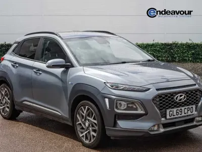 Second-hand Hyundai Kona Premium SE 141 CP (103 kW) 2019 Argintiu SUV