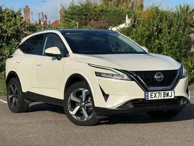 White Used 2021 Nissan Qashqai N-Connecta SUV | £17,380 (Fair price)