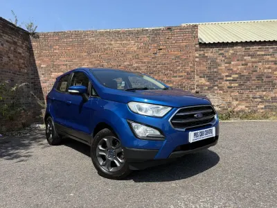 Used Ford Ecosport Zetec 125 HP (91 kW) 2018 Blue SUV
