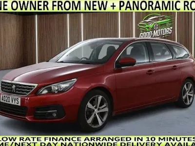 Used Peugeot 308 SW Allure 131 HP (96 kW) 2020 Red Estate
