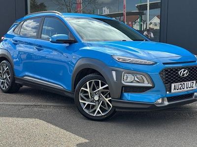 Used Hyundai Kona Premium 141 HP (103 kW) 2020 Blue lagoon SUV