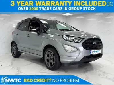 Used Ford Ecosport ST-Line 125 HP (91 kW) 2020 Silver SUV