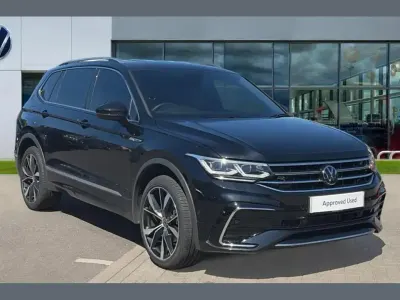 Used VW Tiguan Allspace R-line 150 HP (110 kW) 2024 Black SUV
