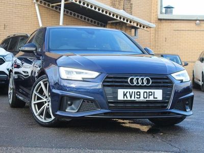 Blue Used 2019 Audi A4 Black Edition Sedan | £13,885 (A bit pricey)
