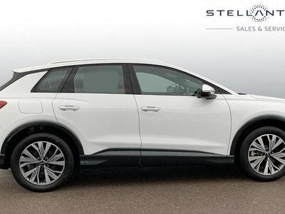 White Used 2024 Audi Q4 e-tron Sport SUV | £28,778 (Good price)