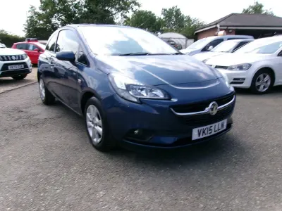 Used Vauxhall Corsa Design Edition 2015 Blue Hatchback