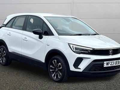 Used Vauxhall Crossland Design Edition 110 HP (80 kW) 2023 White SUV