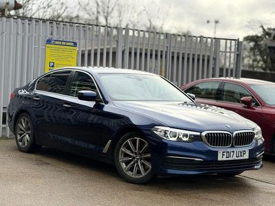 Used BMW 520 2017 Blue Sedan