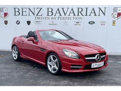 Red Used 2013 Mercedes SLK200 AMG Cabriolet | £8,990 (A bit pricey)