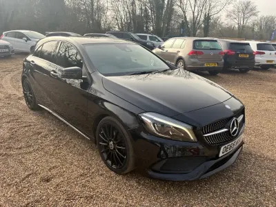 Używany Mercedes A200 AMG Line Premium 2016 Czarny Hatchback