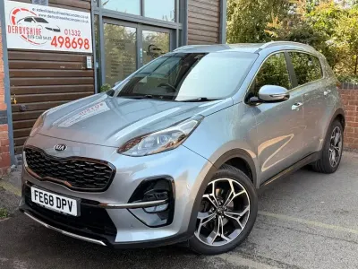 Used Kia Sportage GT-Line 177 HP (130 kW) 2018 Silver SUV