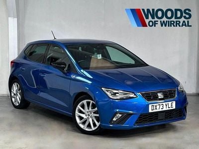 Used Seat Ibiza FR 95 HP (69 kW) 2023 Blue Hatchback