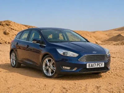 Usado Ford Focus Titanium X 120 HP (88 kW) 2017 Azul Citadino