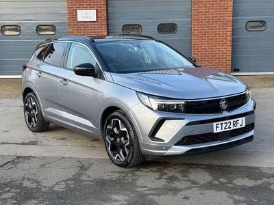 Used Vauxhall Grandland X Elite 130 HP (95 kW) 2022 Grey SUV