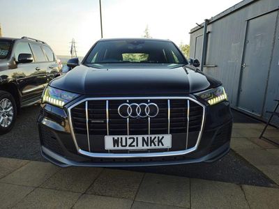 Used Audi Q7 S-Line 286 HP (210 kW) 2021 Black SUV
