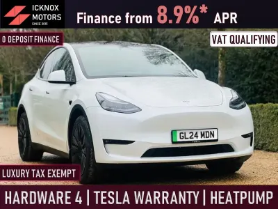 Used Tesla Model Y Long Range AWD 378 kW (514 HP) 2024 White SUV