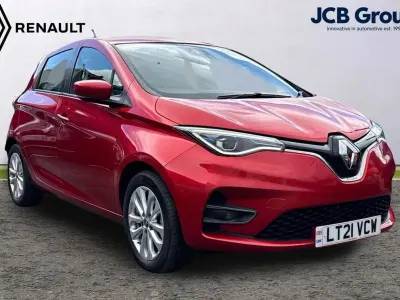 Used Renault Zoe Iconic 100 kW (136 HP) 2021 Red Hatchback
