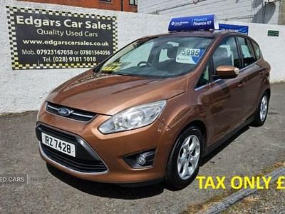 Used Ford C-MAX Zetec 115 HP (84 kW) 2015 Brown MPV