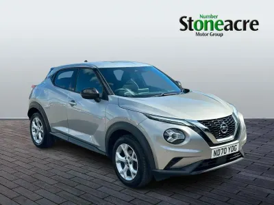 Used Nissan Juke N-Connecta 114 HP (83 kW) 2021 Silver SUV