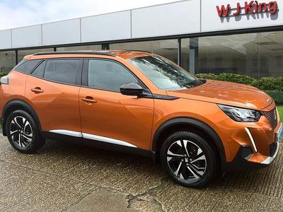Used Peugeot e-2008 Allure Premium 100 kW (136 HP) 2021 Orange SUV