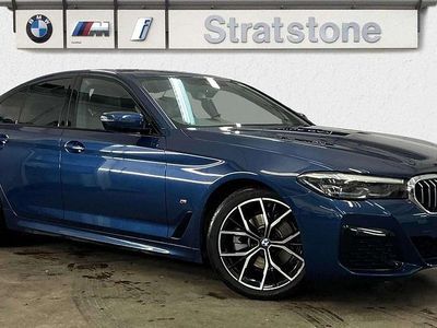 Blue Used 2022 BMW 520 M Sport | £29,400 (Fair price)
