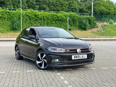 Used VW Polo GTI 200 HP (147 kW) 2019 Black Hatchback