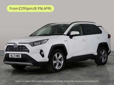 Used Toyota RAV4 Hybrid Design 222 HP (163 kW) 2021 White SUV