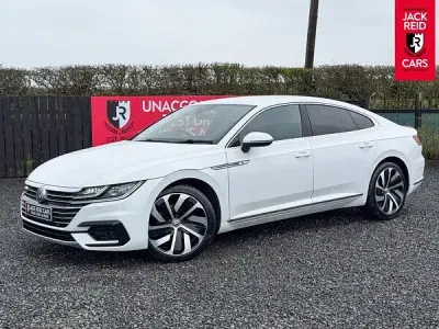 Used VW Arteon R-line 190 HP (139 kW) 2019 White Hatchback