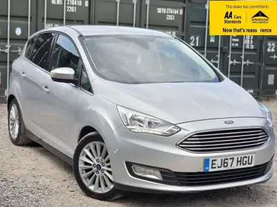 Used Ford C-MAX Titanium 120 HP (88 kW) 2017 Silver MPV