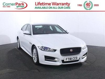 Used Jaguar XE R-Sport 163 HP (119 kW) 2018 White Sedan