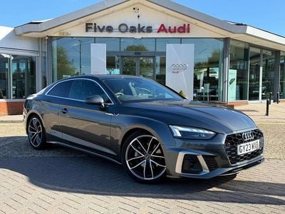 Grey Used 2023 Audi A5 S-Line Coupe | £26,790 (Good price)
