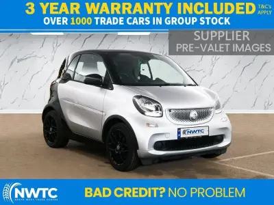 Used Smart ForTwo Coupé Premium 71 HP (52 kW) 2017 Black Coupe