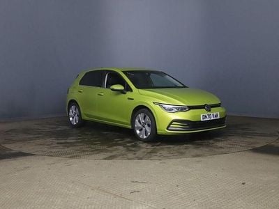 Used VW Golf VII Style 150 HP (110 kW) 2020 Yellow Hatchback
