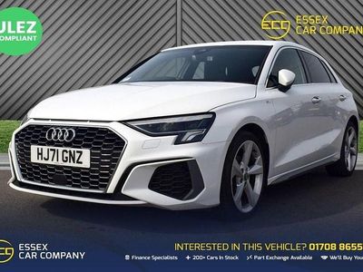 Used Audi A3 Sportback S-Line 116 HP (85 kW) 2021 White Hatchback
