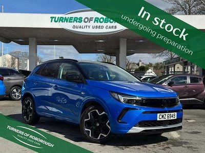 Used Vauxhall Grandland X Ultimate 2023 Blue SUV