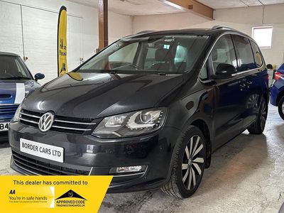 Used VW Sharan SEL 184 HP (135 kW) 2019 Black MPV