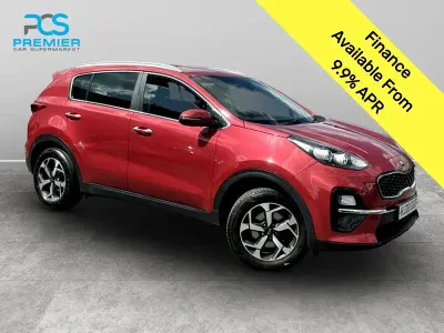 Used Kia Sportage 177 HP (130 kW) 2020 Red SUV